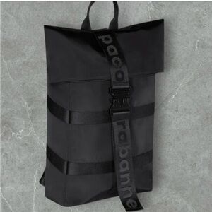 Paco Rabanne Phantom Unisex Backpack Black NIP